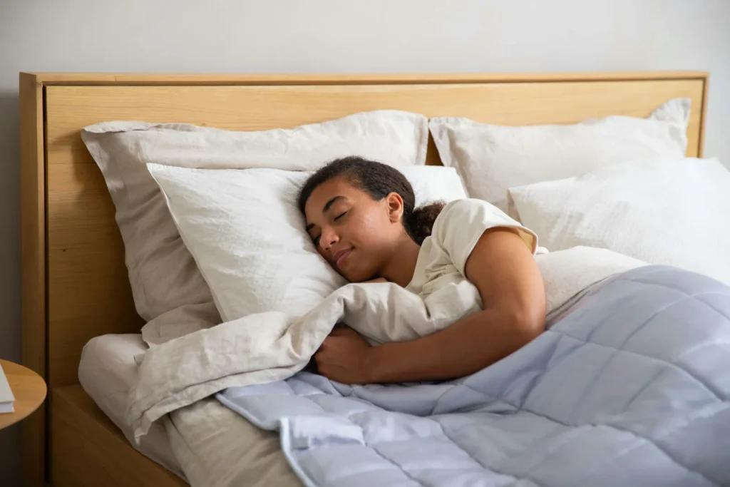Child Sleeping And Smile